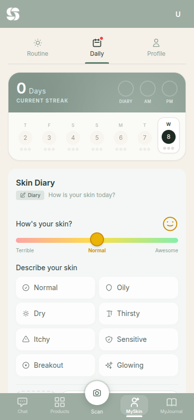 Daily tracking